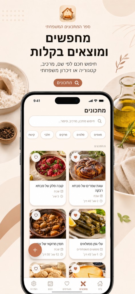 Scent of Home — search recipes by name, ingredient or memory